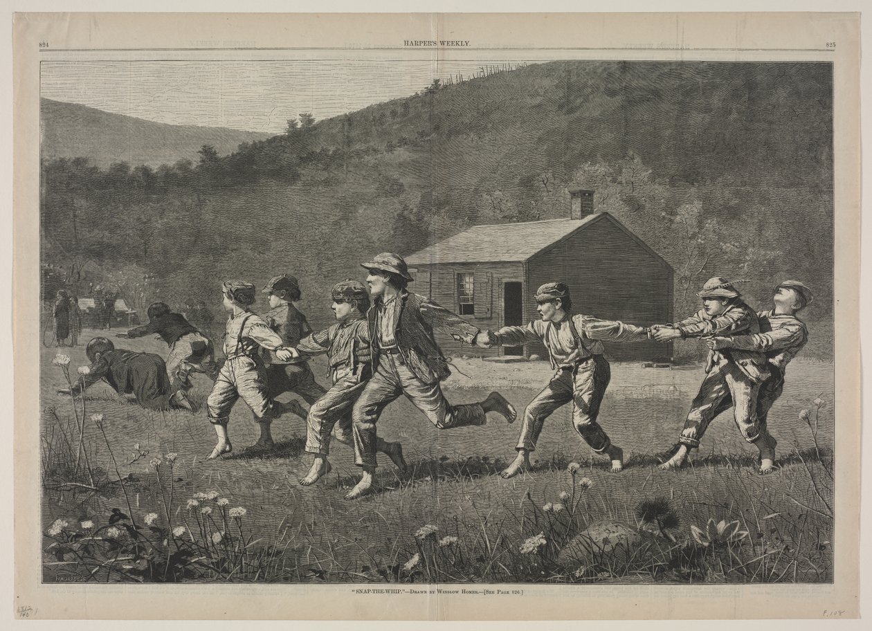 „Snap-the-Whip“ od Winslow Homer