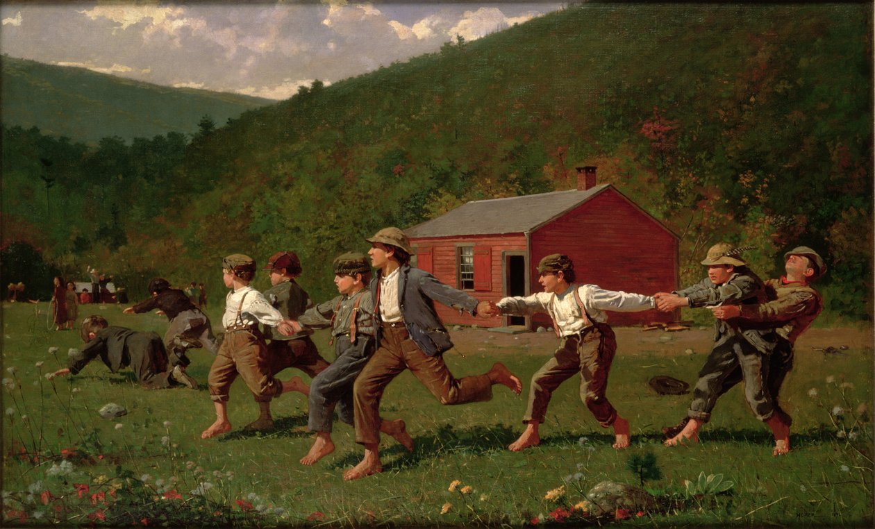 Snap the Whip od Winslow Homer
