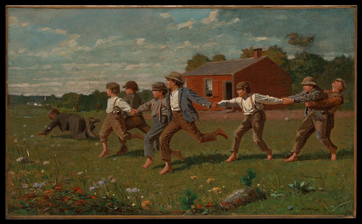 Prásknout bičem od Winslow Homer