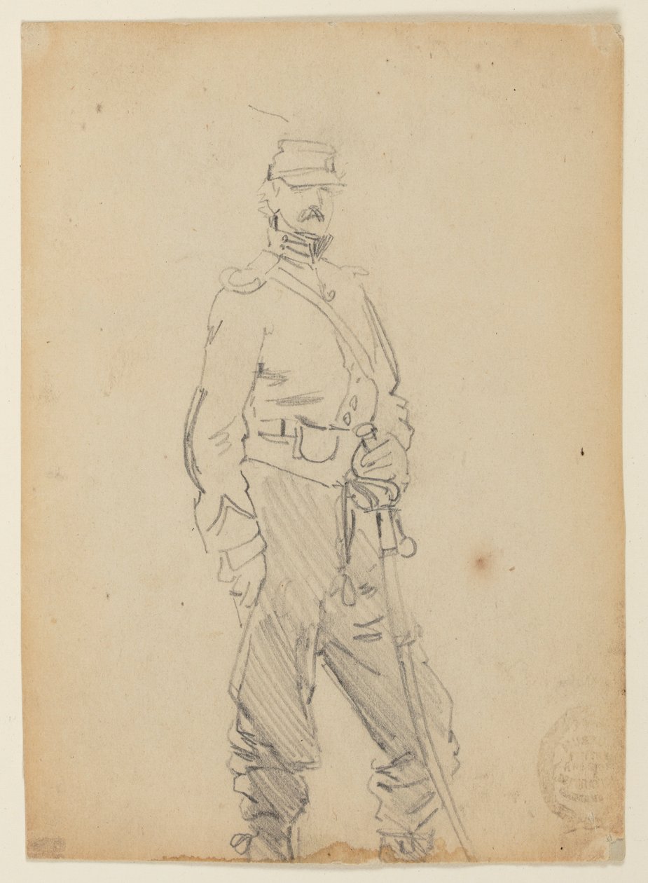 Stálý důstojník od Winslow Homer