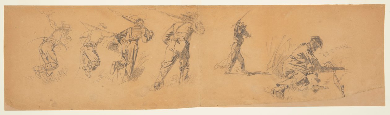Studie vojáků od Winslow Homer