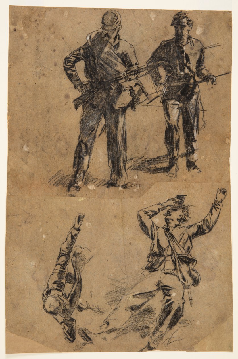 Studie vojáků od Winslow Homer