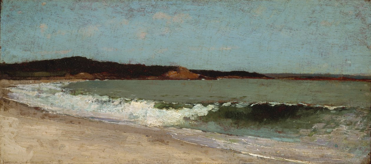 Studie pro Eagle Head, Manchester, Massachusetts, kolem roku 1869 (olej na dřevě) od Winslow Homer