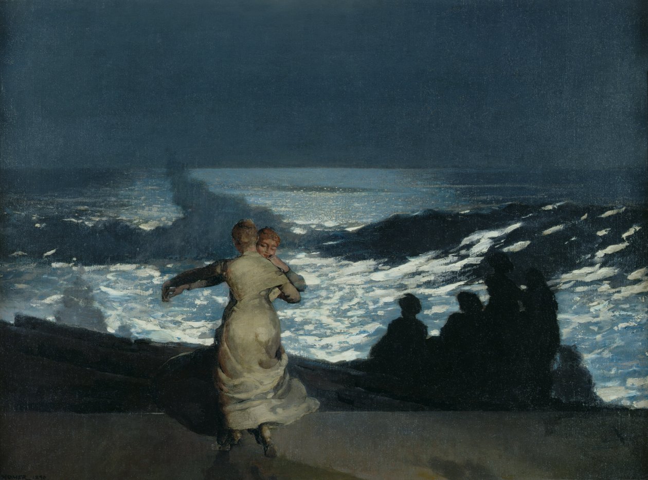 Letní noc, 1890 od Winslow Homer
