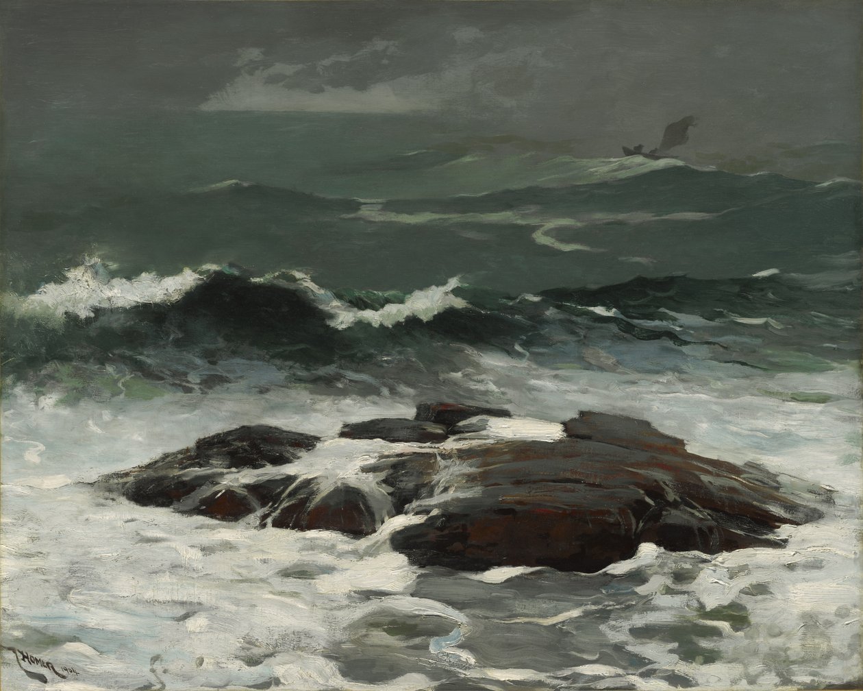 Letní bouřka od Winslow Homer