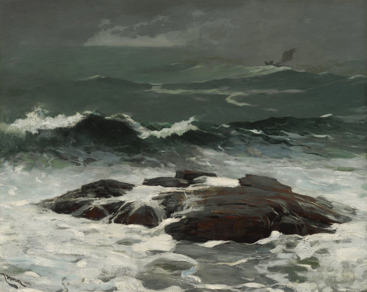 Letní bouře, 1904 od Winslow Homer