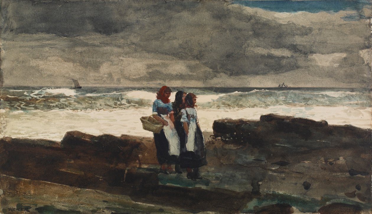 Slunce a mraky, 1882. od Winslow Homer