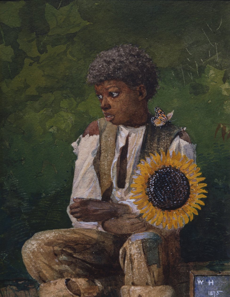 Odvézt Sunflower k učitelce od Winslow Homer