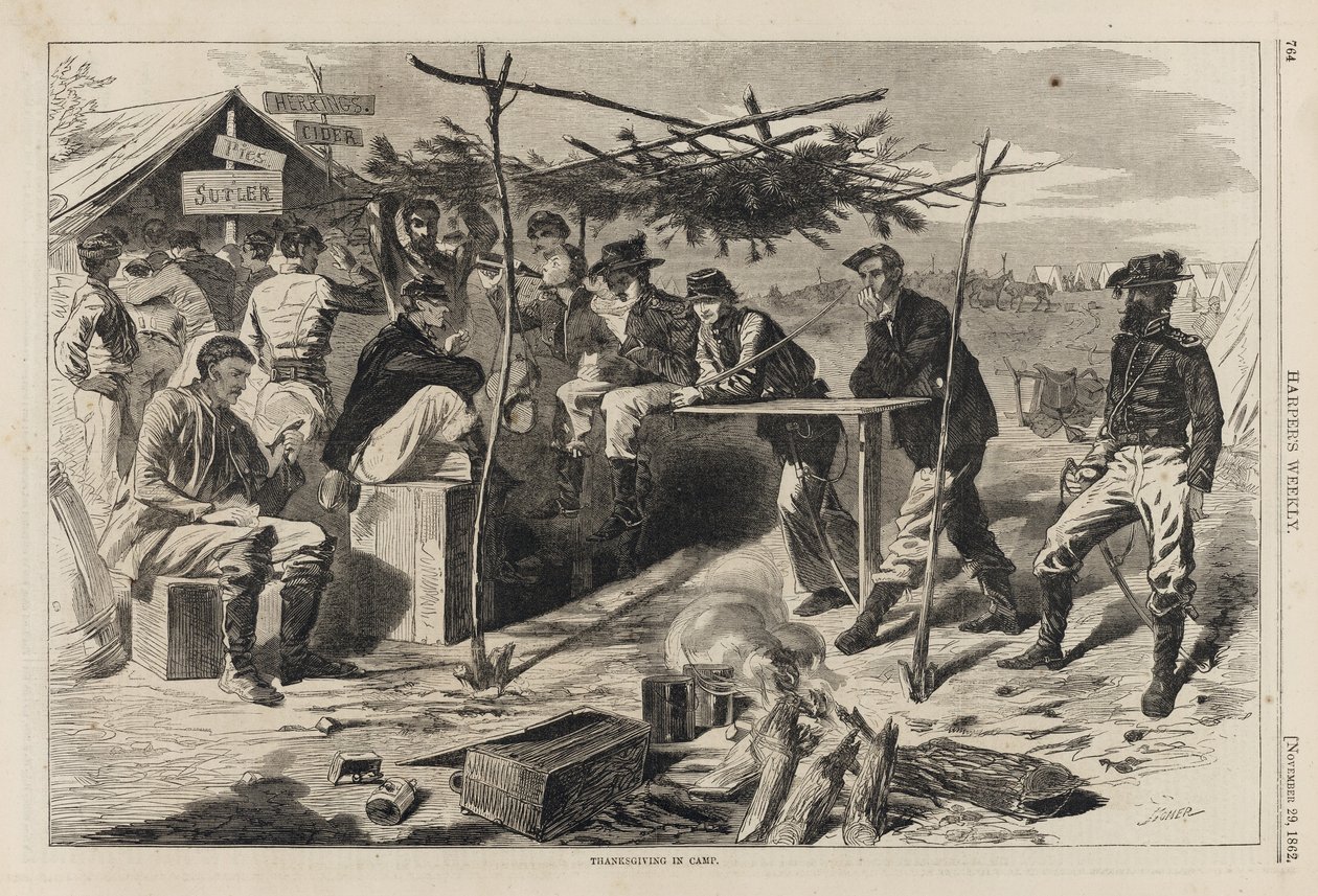 Thanksgiving in Camp, vydal Harper