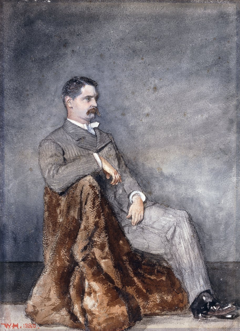 Umělcův bratr, Charles Savage Homer, Jr., 1880 od Winslow Homer