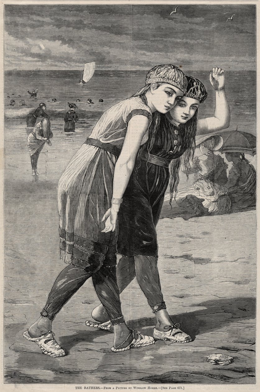 Koupající se od Winslow Homer