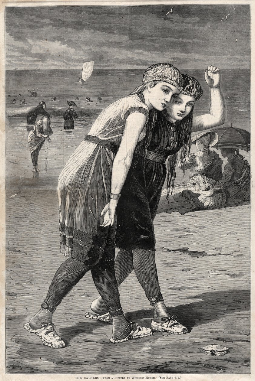 The Bathers, 1873. od Winslow Homer