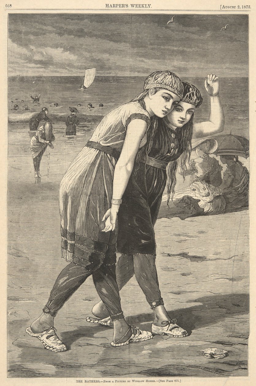 The Bathers, od Harper od Winslow Homer