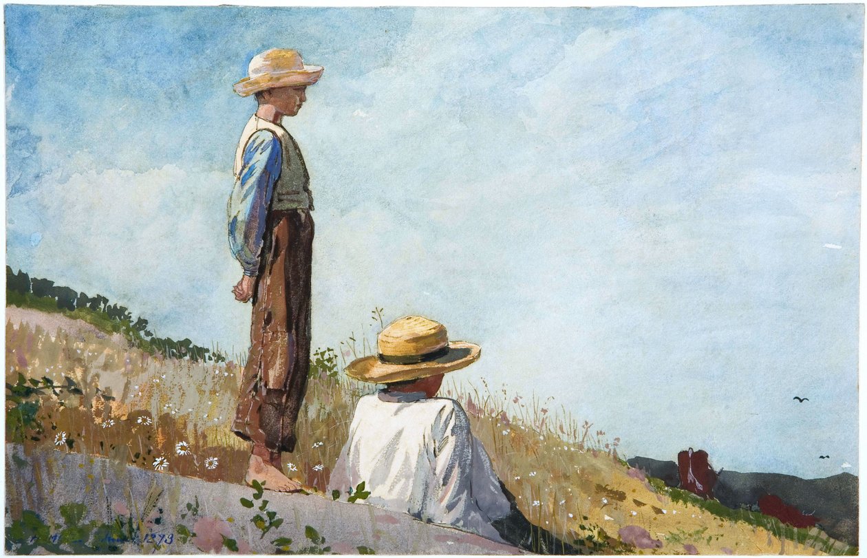 Modrý chlapec od Winslow Homer