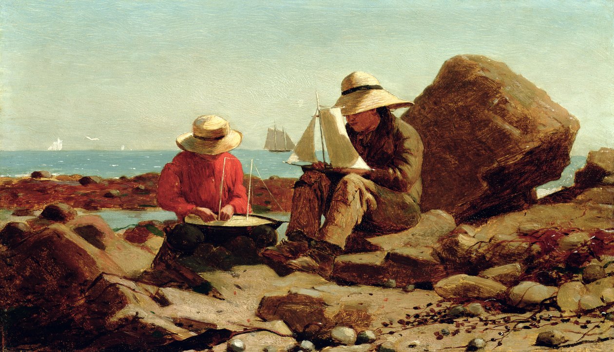 Stavitelé lodí od Winslow Homer