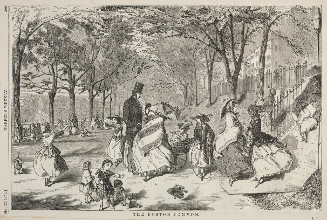 Boston Common od Winslow Homer