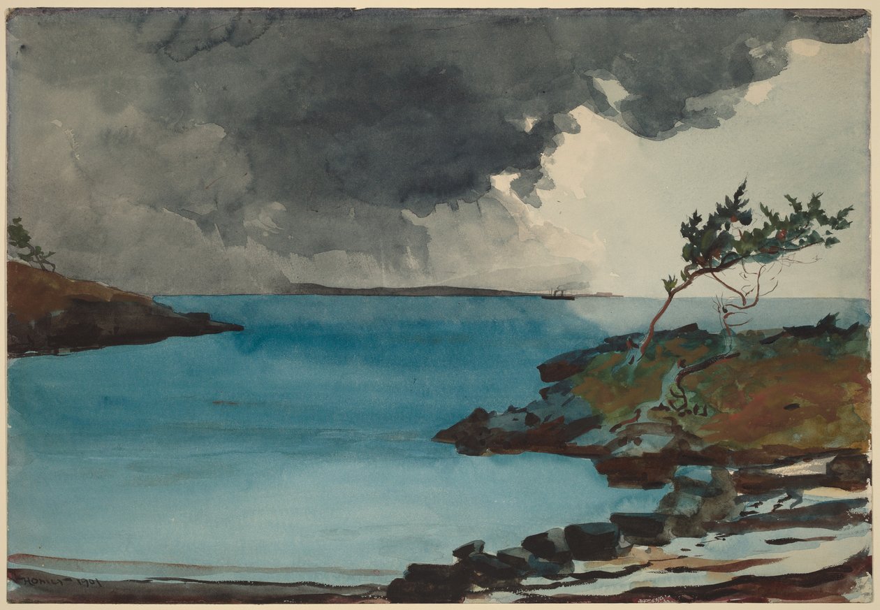 Blížící se bouře od Winslow Homer