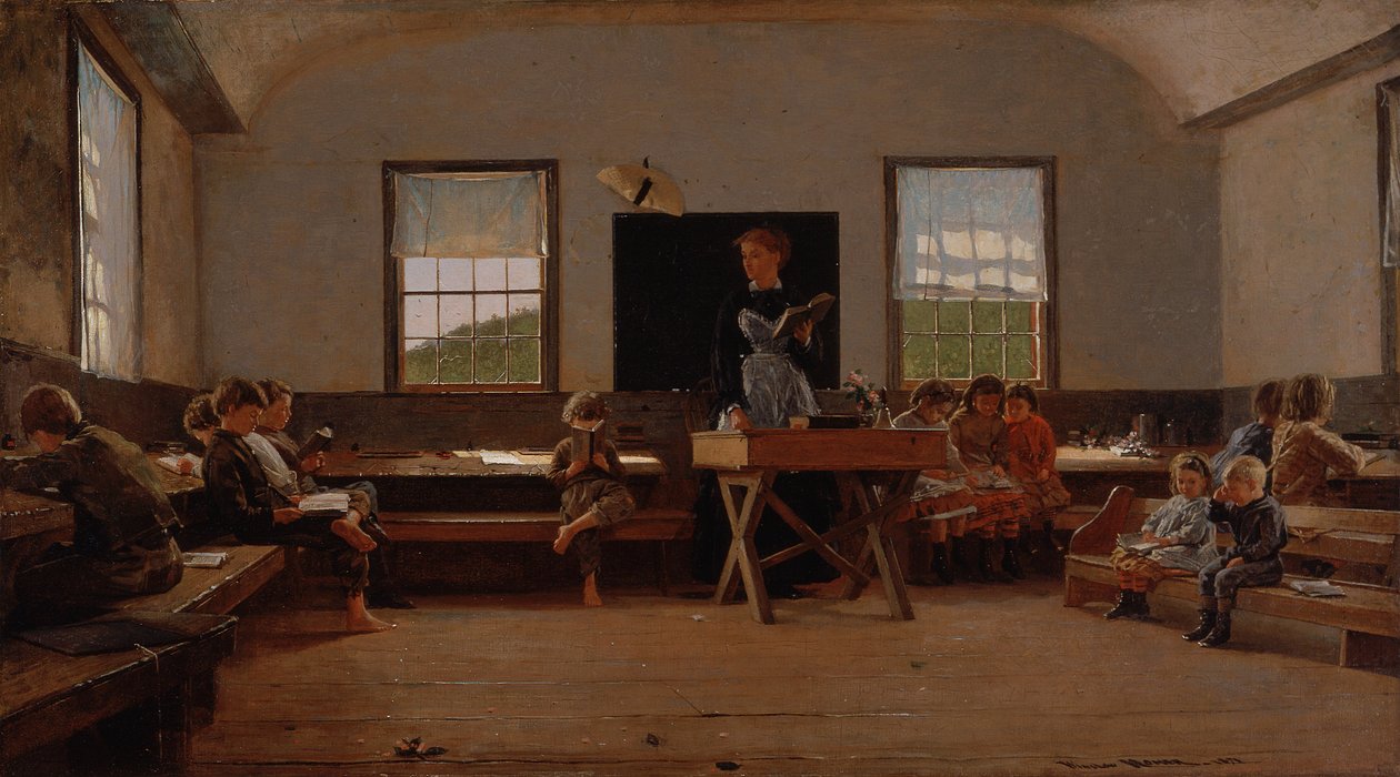 Venkovská škola od Winslow Homer