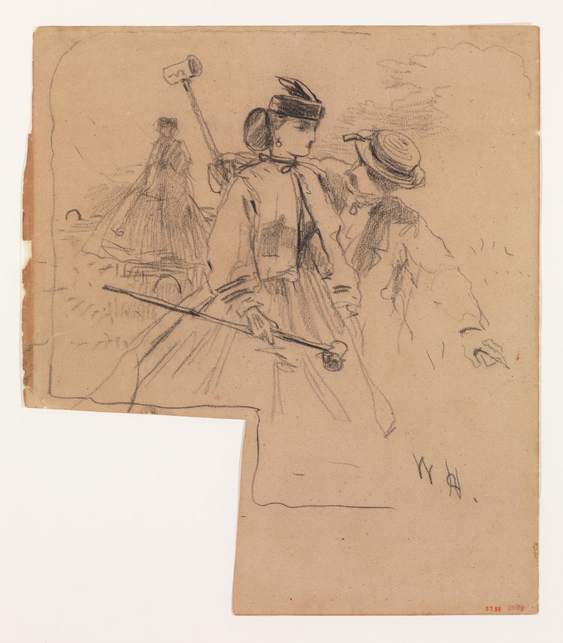 Die Krocketspieler od Winslow Homer