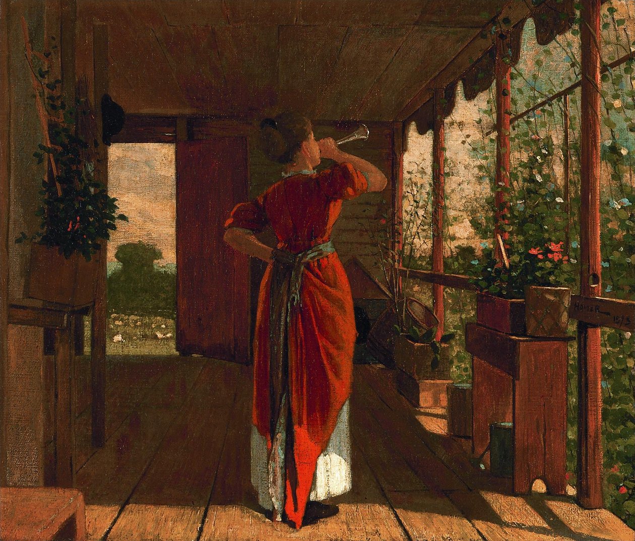 Večeřový roh od Winslow Homer