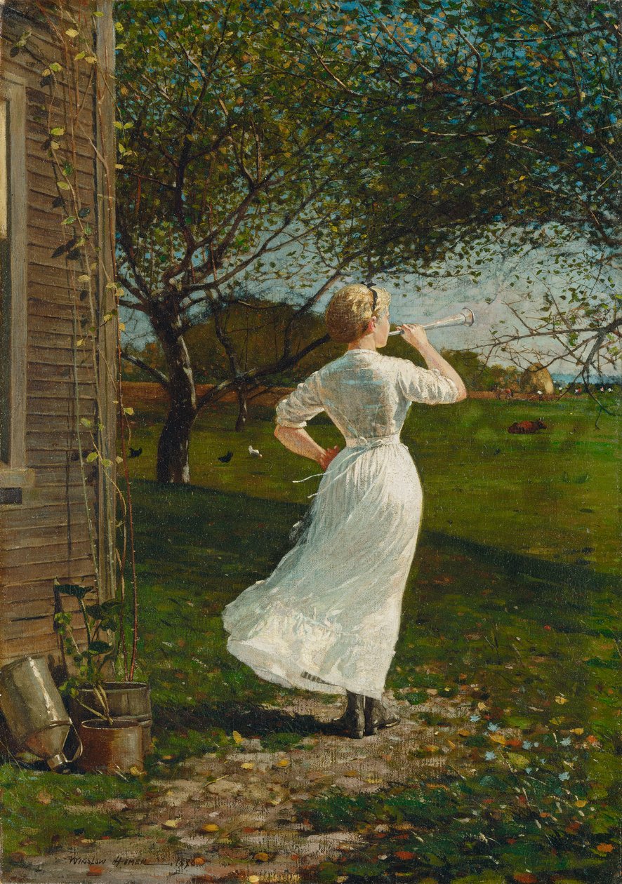 Večerní roh od Winslow Homer
