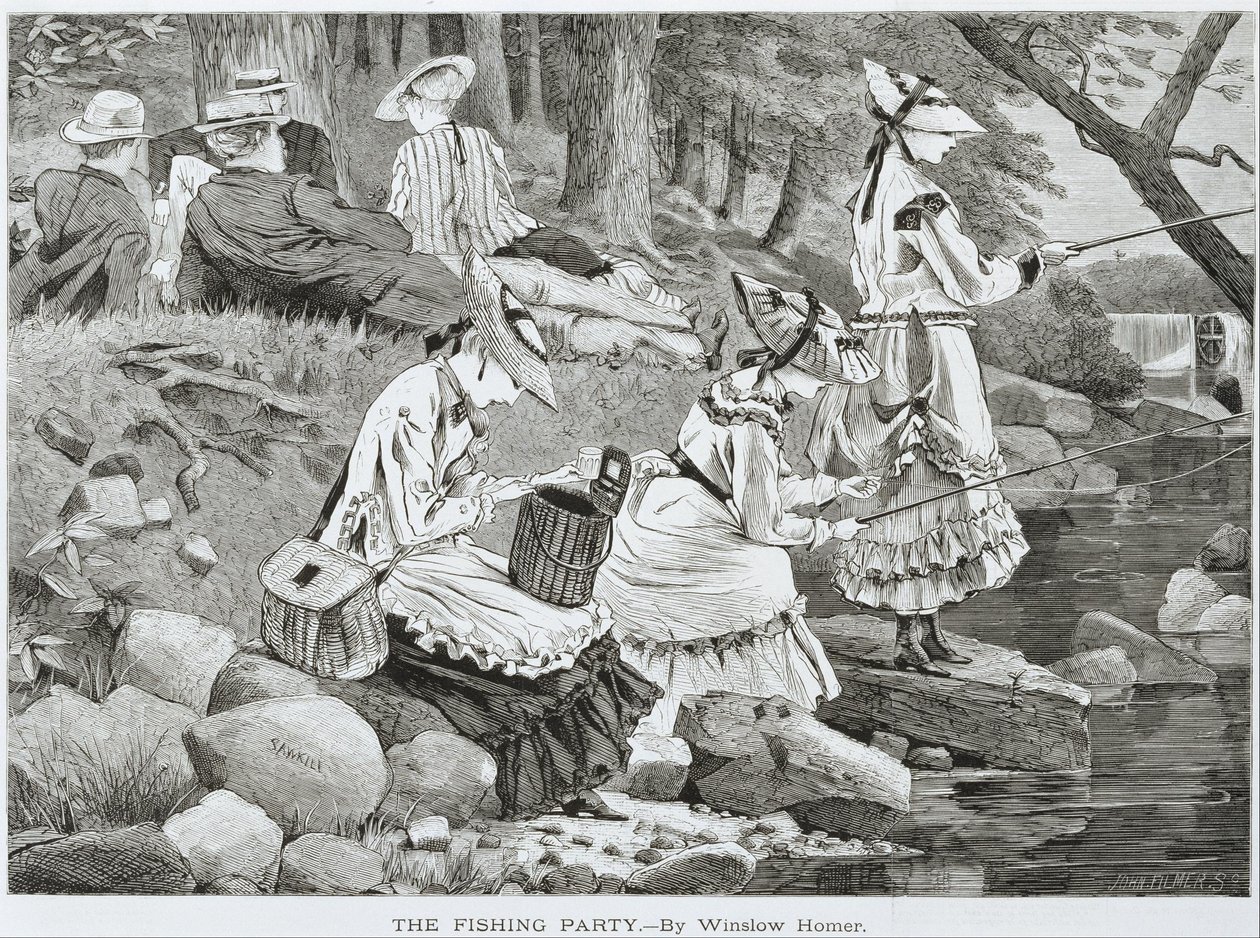 „Rybářský výlet—“ od Winslow Homer