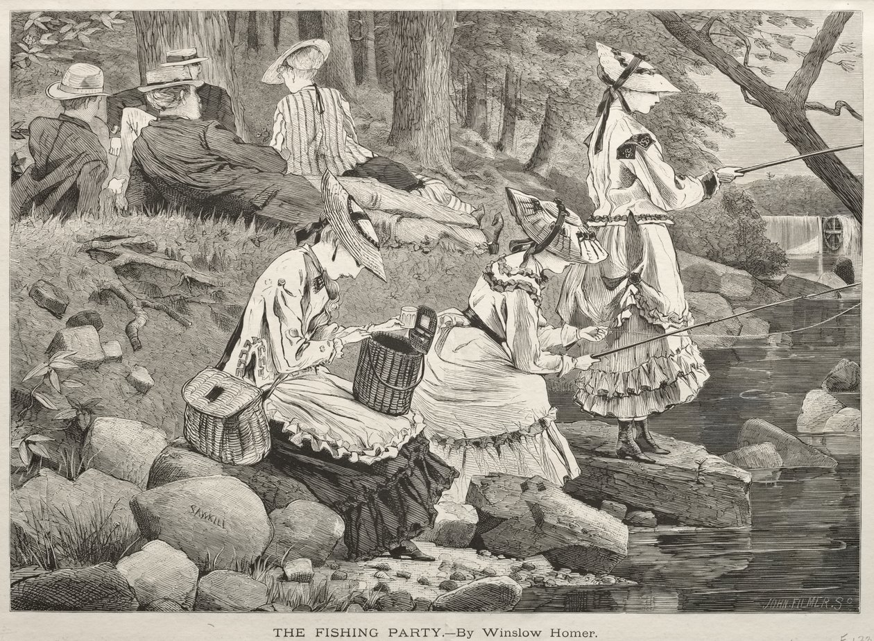 Rybářský výlet od Winslow Homer