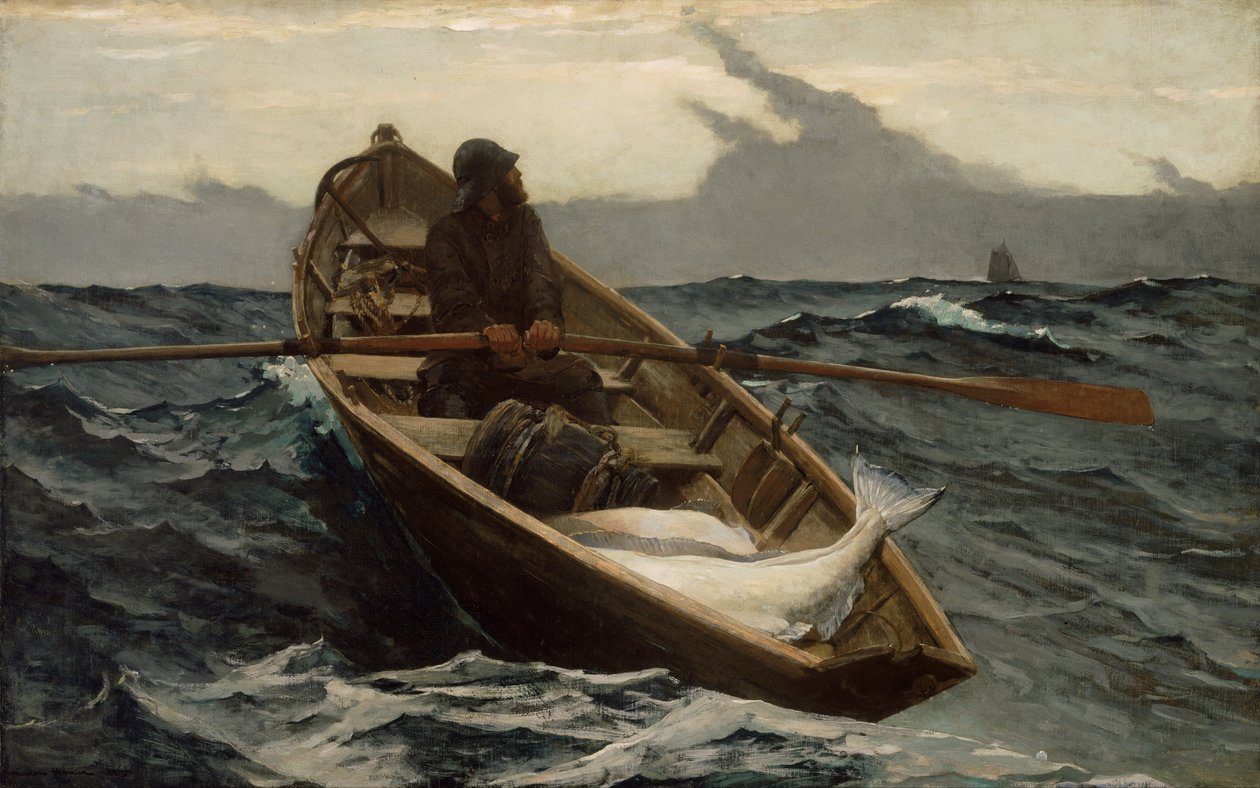 Varování před mlhou od Winslow Homer