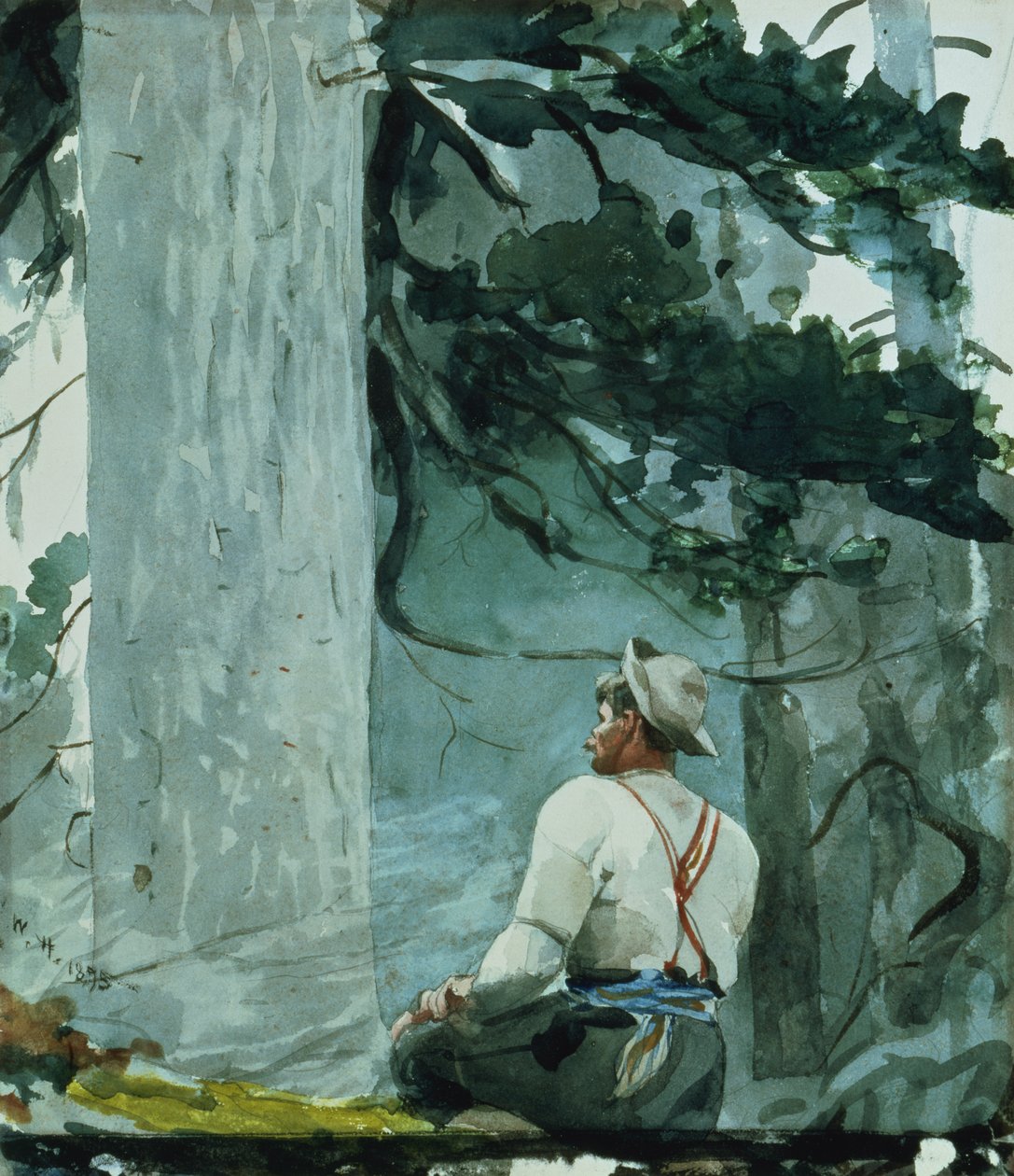 Průvodce, 1895 od Winslow Homer