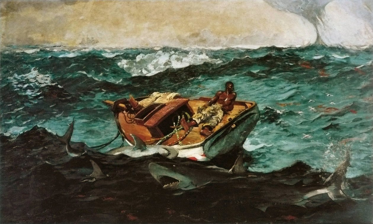 Golfský proud od Winslow Homer