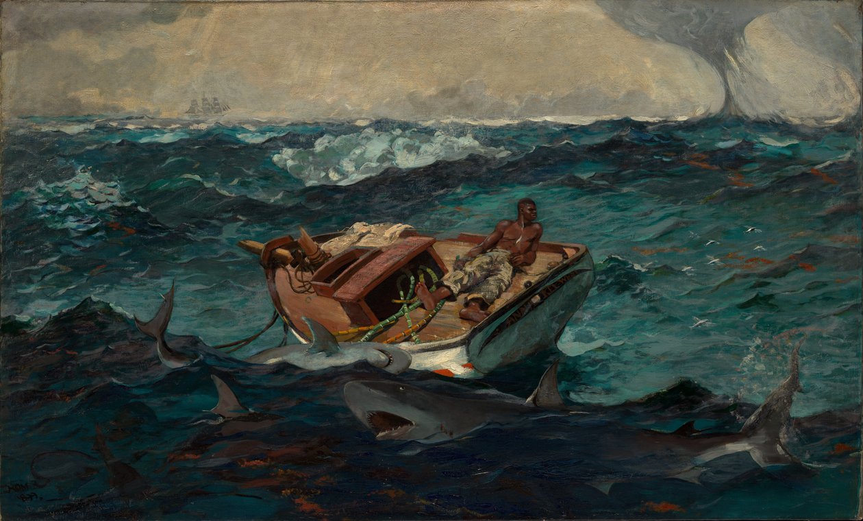 Golfský proud od Winslow Homer