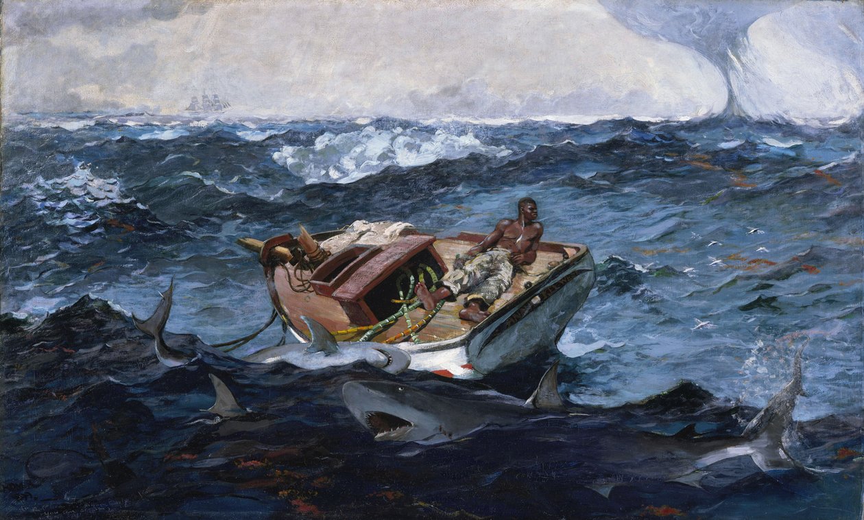Golfský proud od Winslow Homer