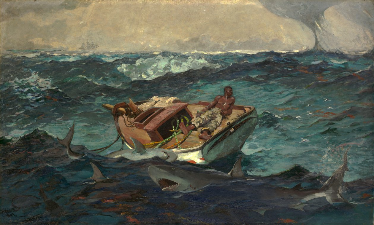 Golfský proud od Winslow Homer