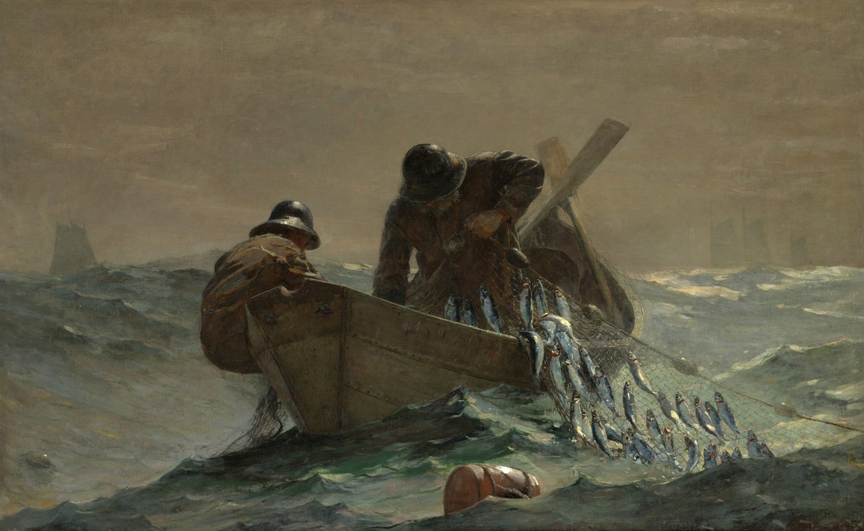 Sleďová síť od Winslow Homer