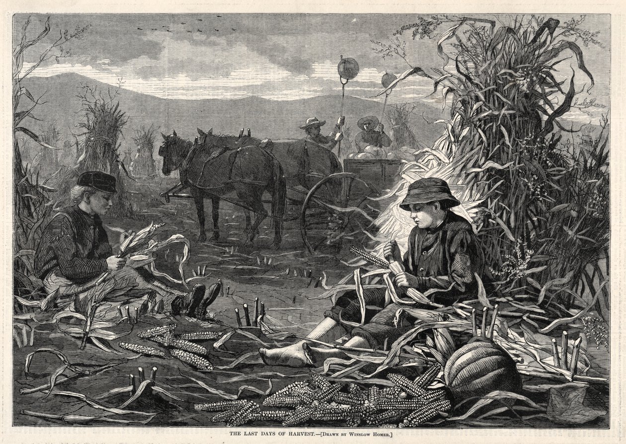 Poslední dny sklizně od Winslow Homer