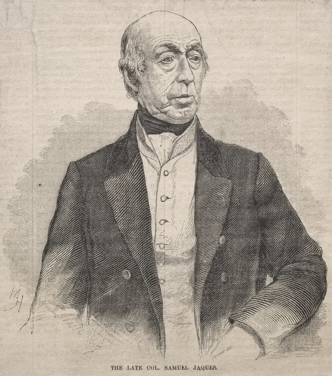 Zesnulý plukovník Samuel Jaques od Winslow Homer