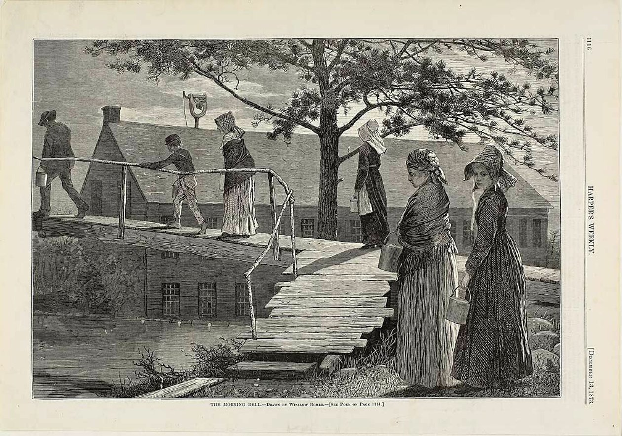 Ranní zvonění od Winslow Homer