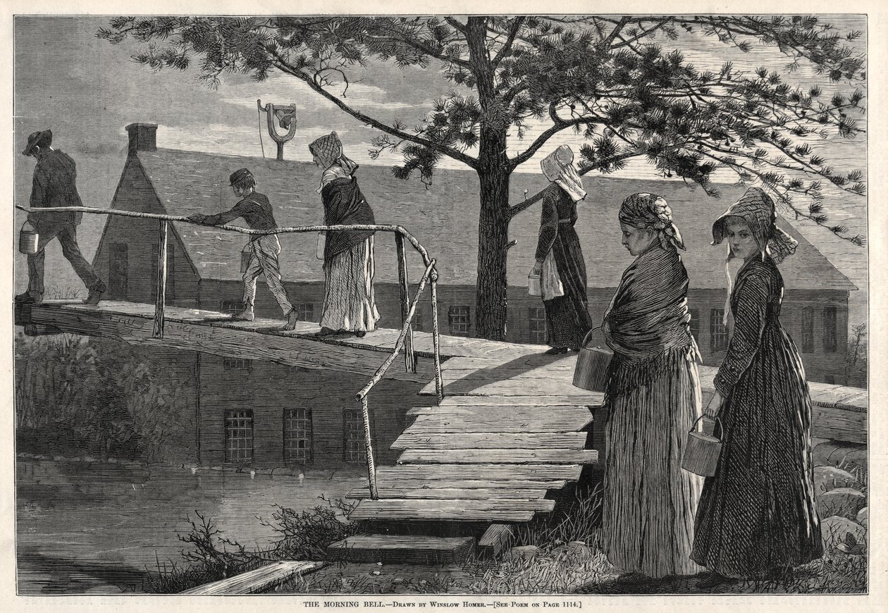 Ranní zvon, 1873. od Winslow Homer