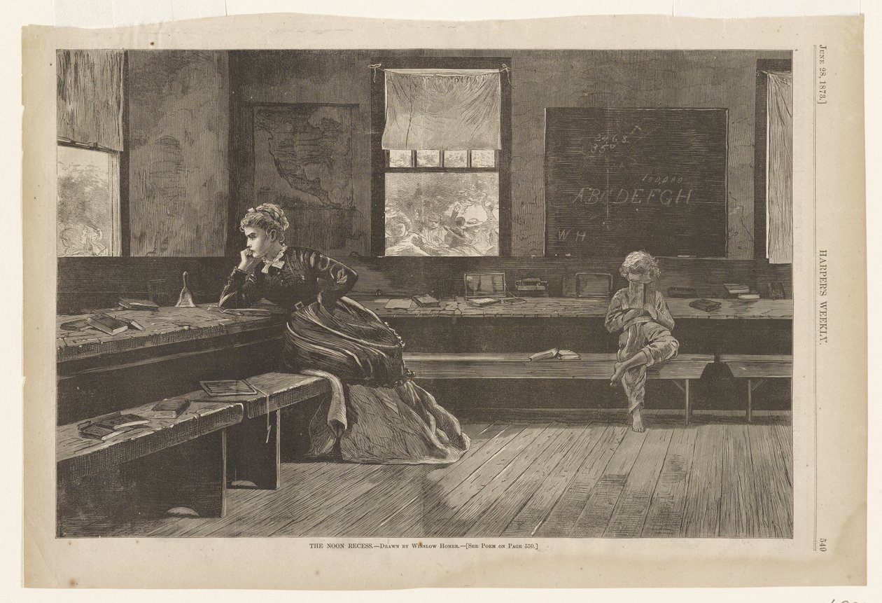Polední přestávka od Winslow Homer
