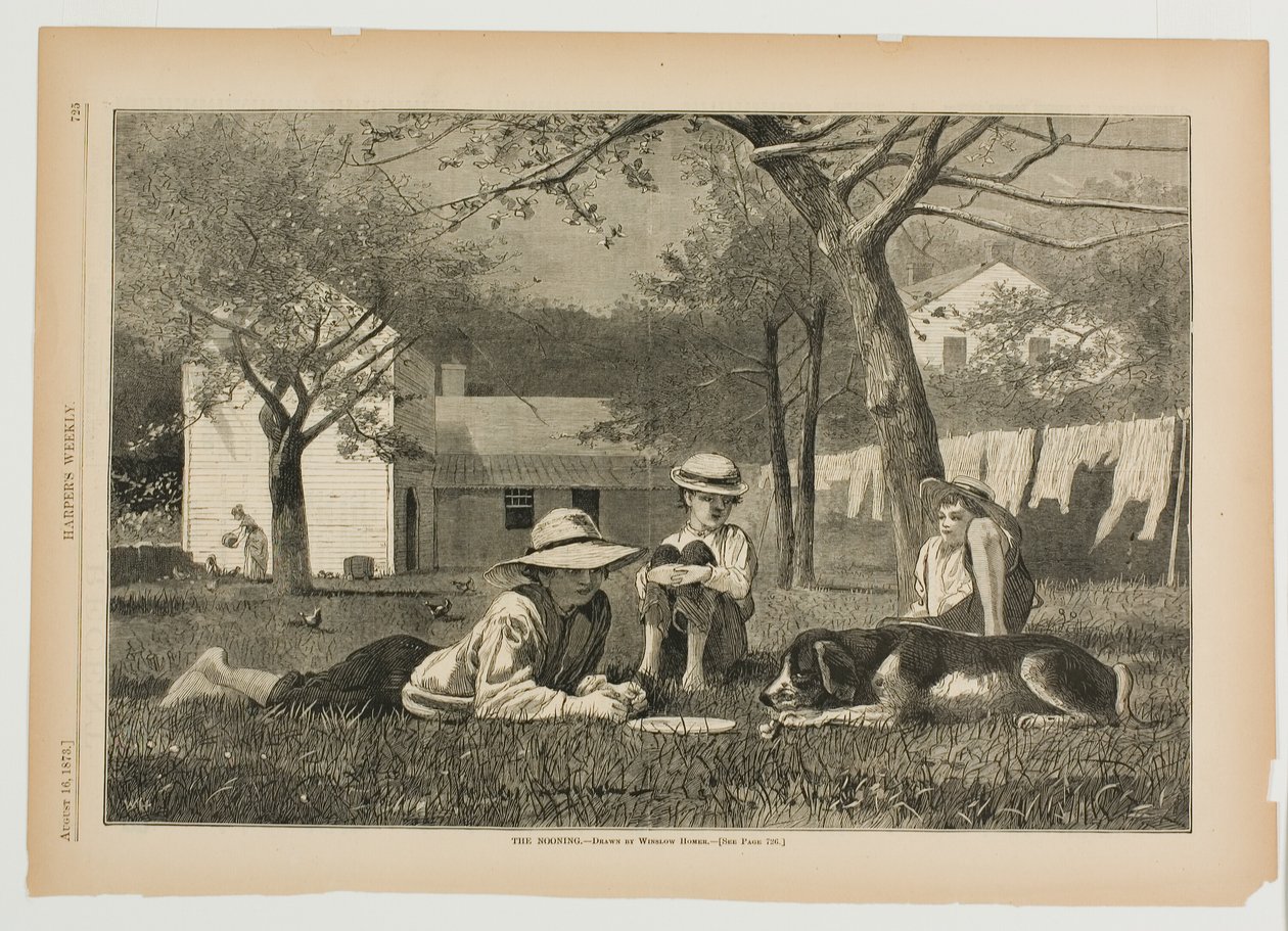 Polední klid od Winslow Homer