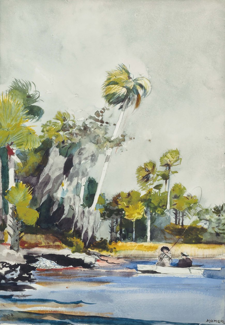 Hromada skořápek od Winslow Homer