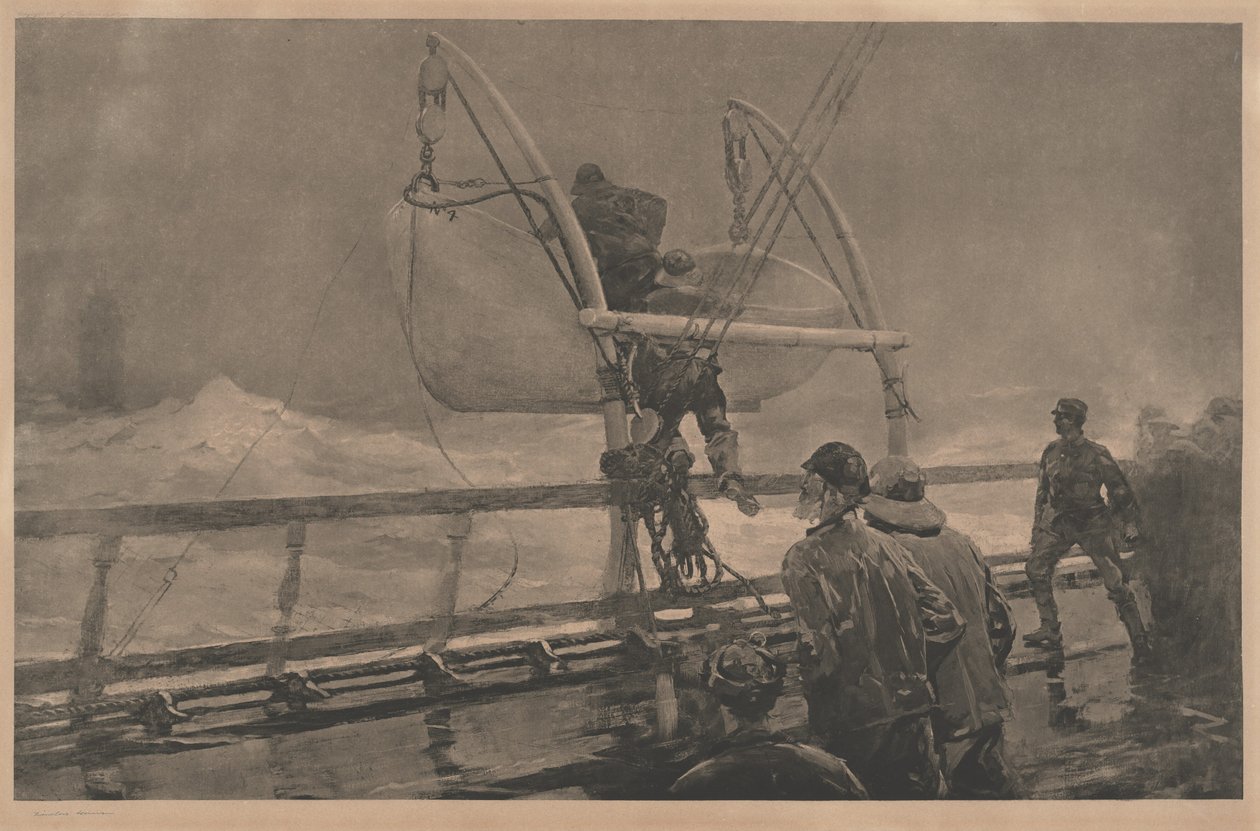 Signál nouze od Winslow Homer
