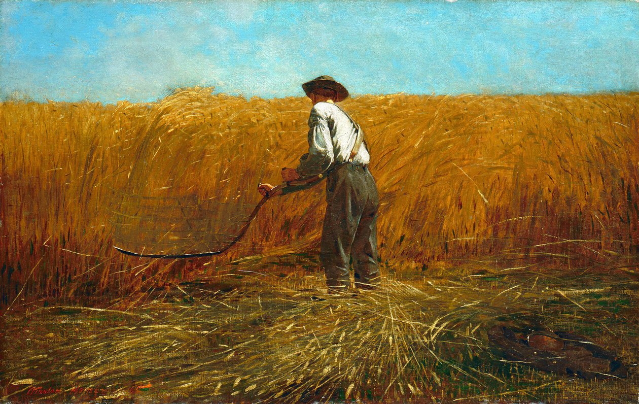 Veterán v novém poli, 1865. od Winslow Homer