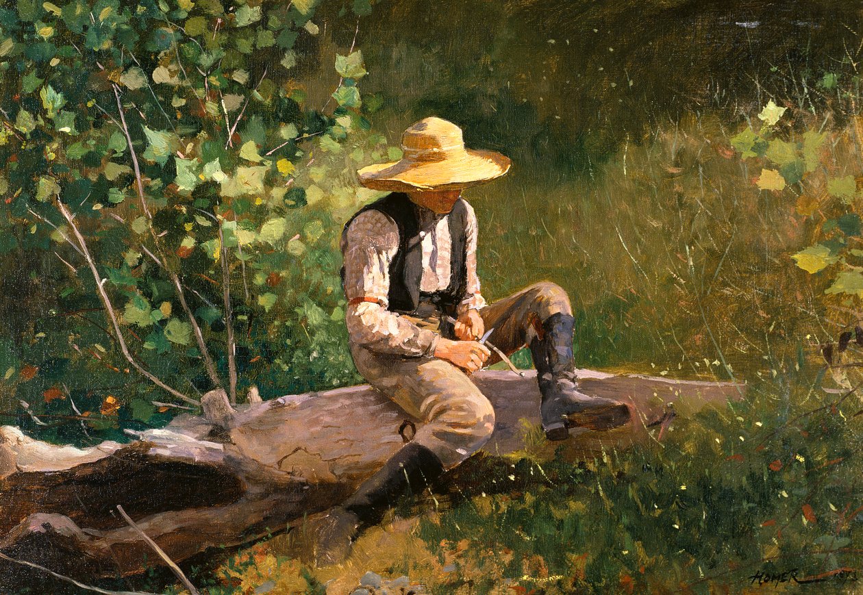 Bělení Chlapec od Winslow Homer