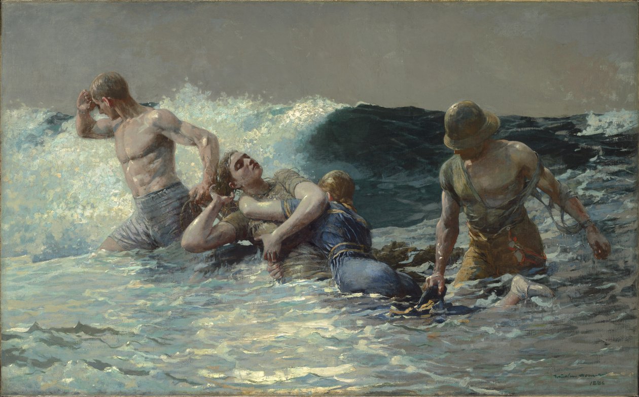 Podmořský proud od Winslow Homer