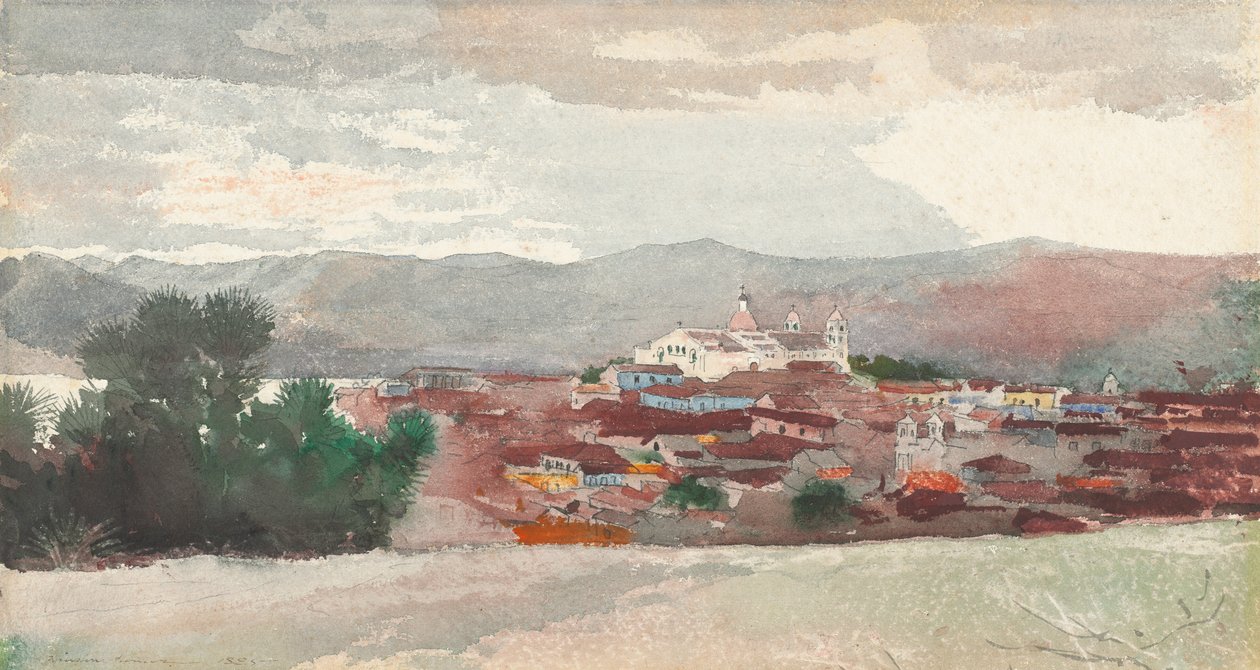 Pohled na Santiago de Cuba, 1885. od Winslow Homer