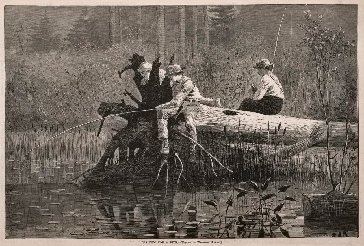 Čekání na sousto od Winslow Homer