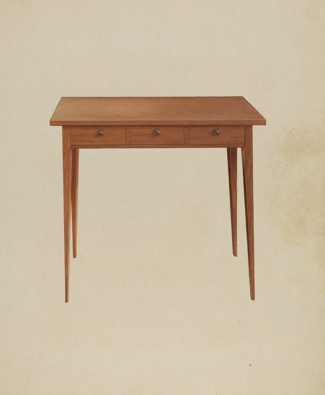 Shaker Table, 1938. od Winslow Rich