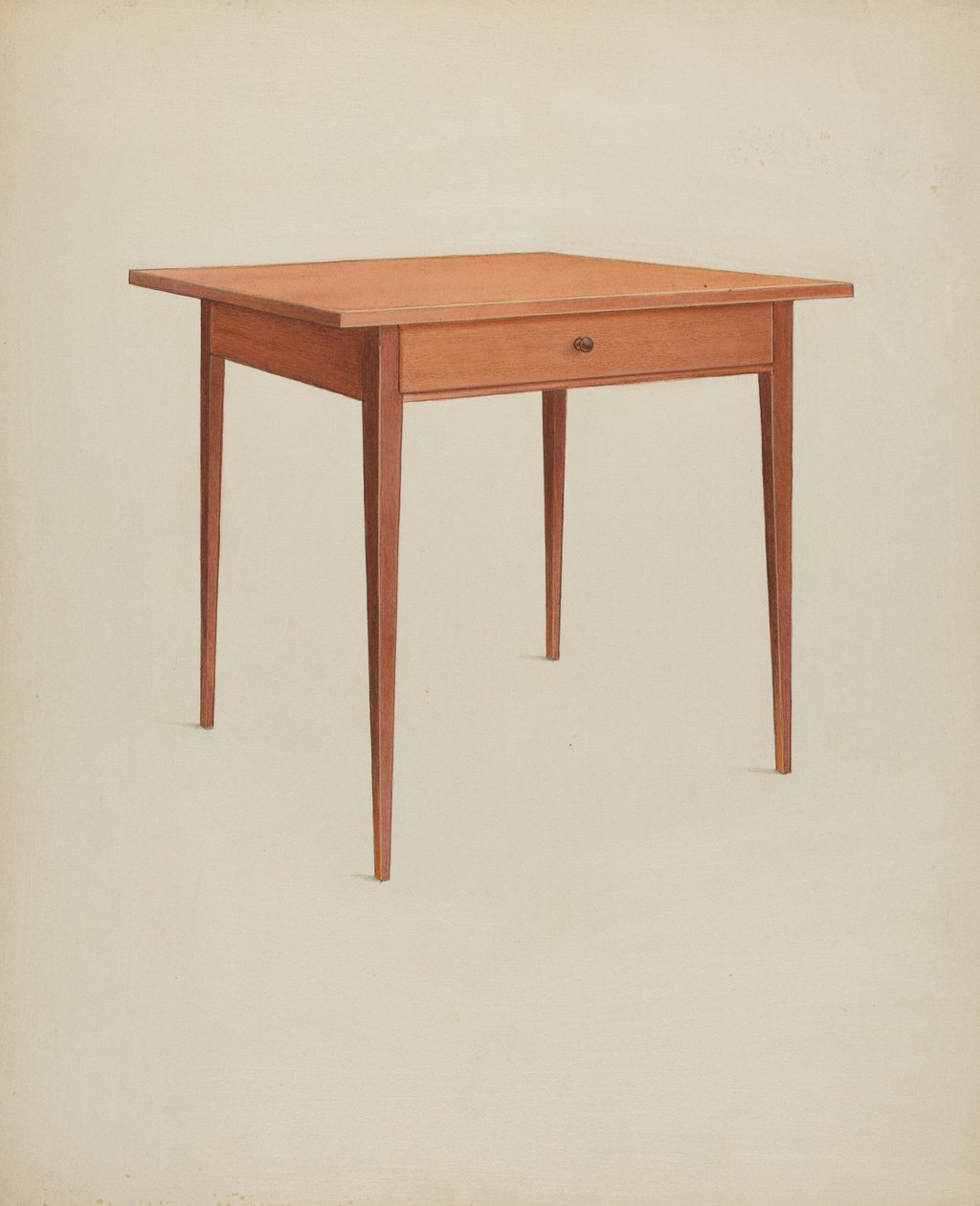 Shaker Table, c. 1937. od Winslow Rich