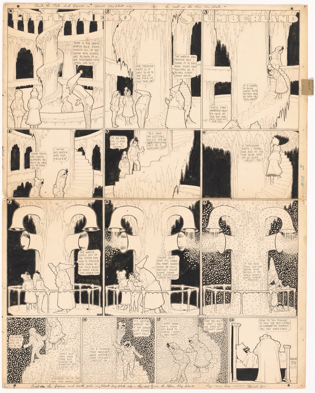Malý Nemo v Slumberlandu: Výstup na Velký severní pól od Winsor McCay